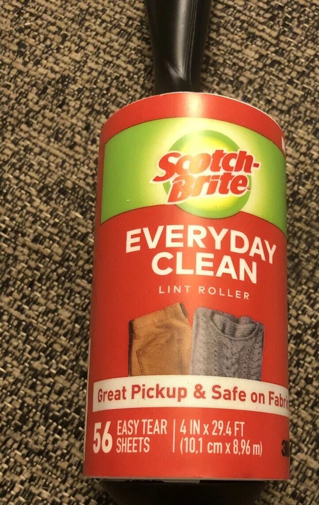 Scotch Brite Lint Brush Roller 56 Sheets In New Packaging.