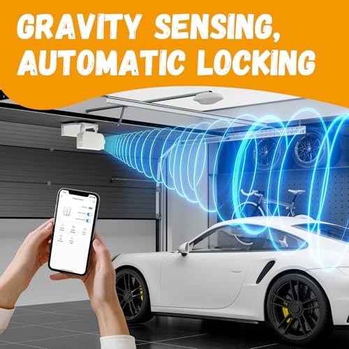 Garage Door Bracket for Ring Alarm Contact Sensor 2nd Gen | Secure Mount White