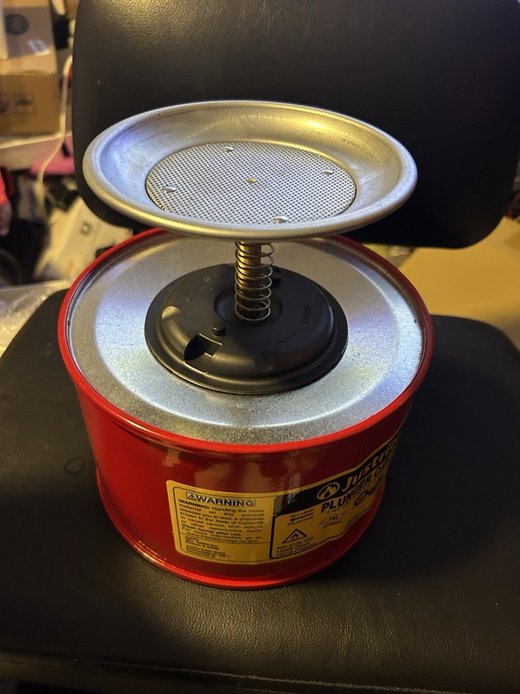 Justrite Safety Can - NO. 10501 with Screen - Type 1 - Never Used