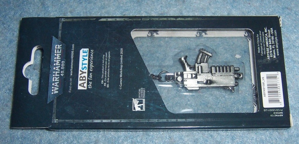 Warhammer 40K #D Keychain by AbyStyle