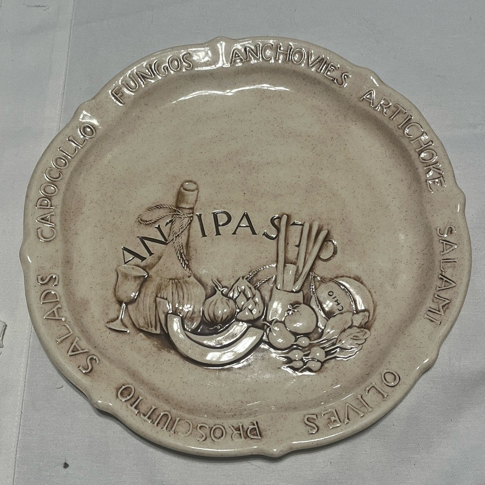 Antipasto Serving Platter 12"