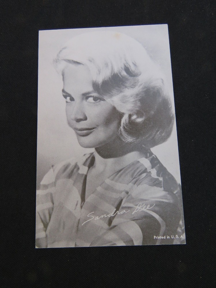 Sandra Dee arcade card 1960's