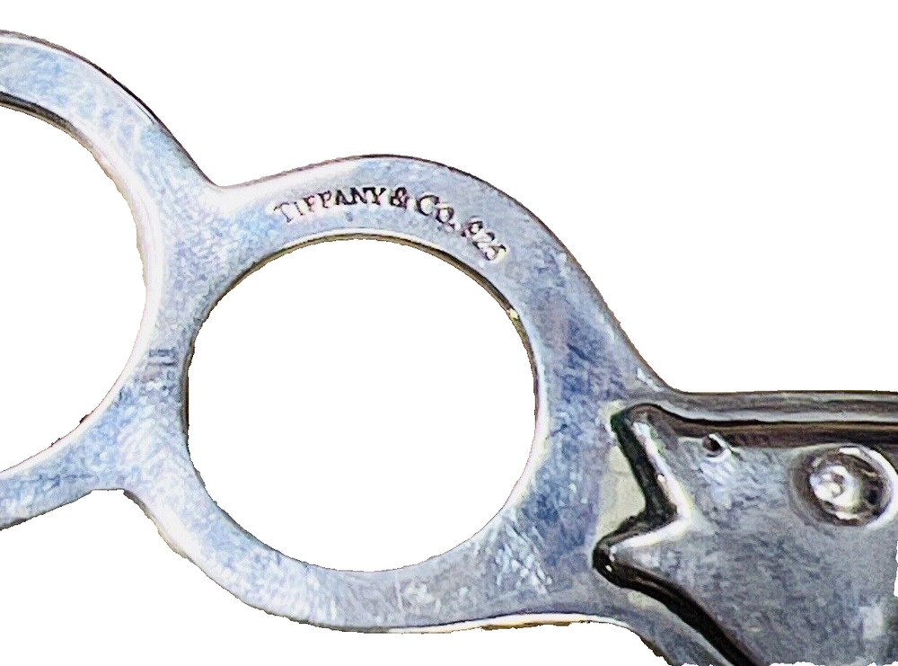 Tiffany & Co. Sterling Silver 6" Fish Bubble Blower