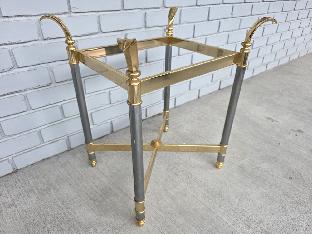 Vintage Hollywood Regency Table Base – 21” Tall