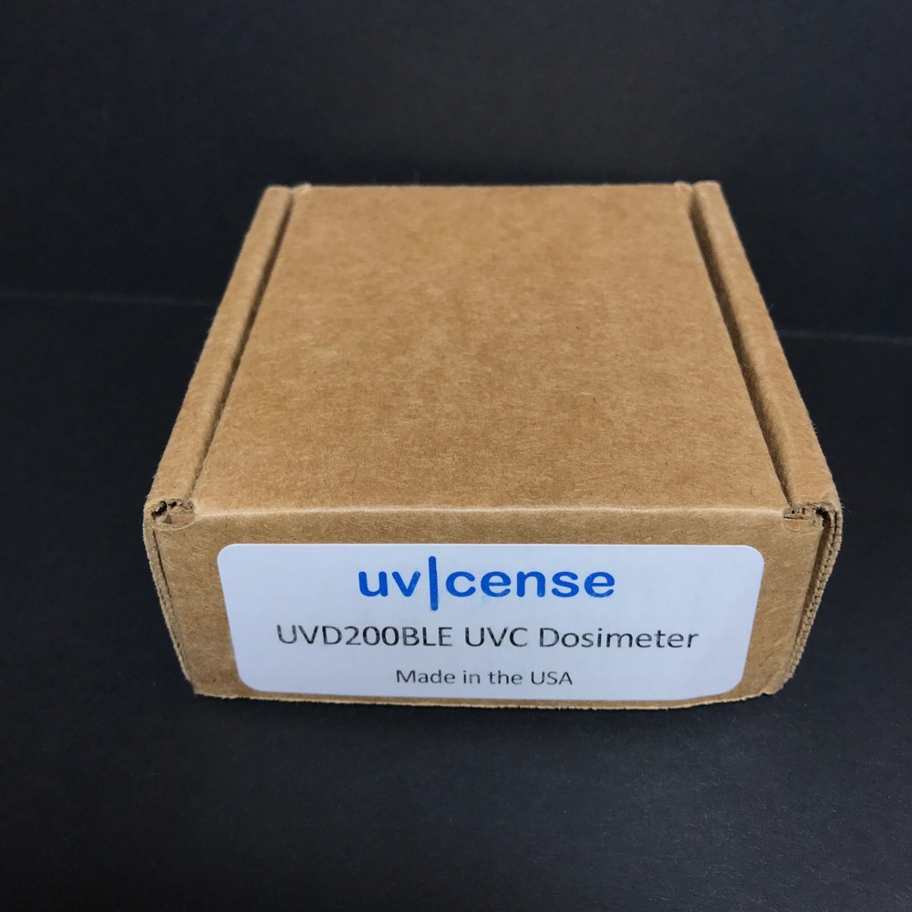 UVSENSE UVD200BLE UVC Dosimeter UV SENSE Bluetooth Sterization Testing
