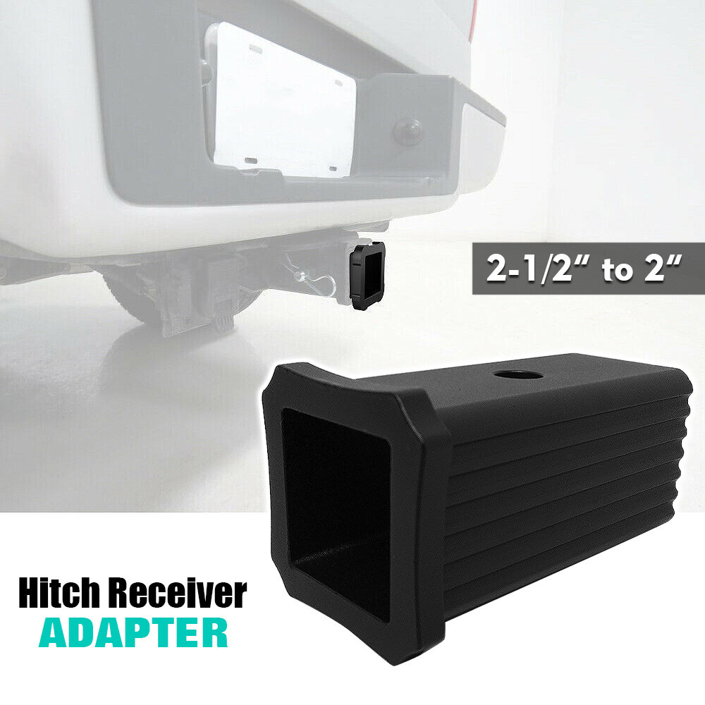 2-1/2" to 2" Trailer Towing Hitch Reducer Receiver Insert Sleeve Mount Adapter