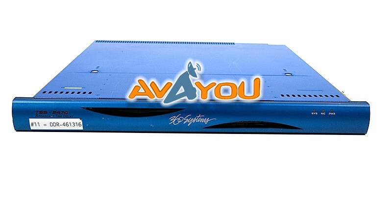 360 Systems TSS-2470 Broadcast Network Video Time Delay Server v5.08