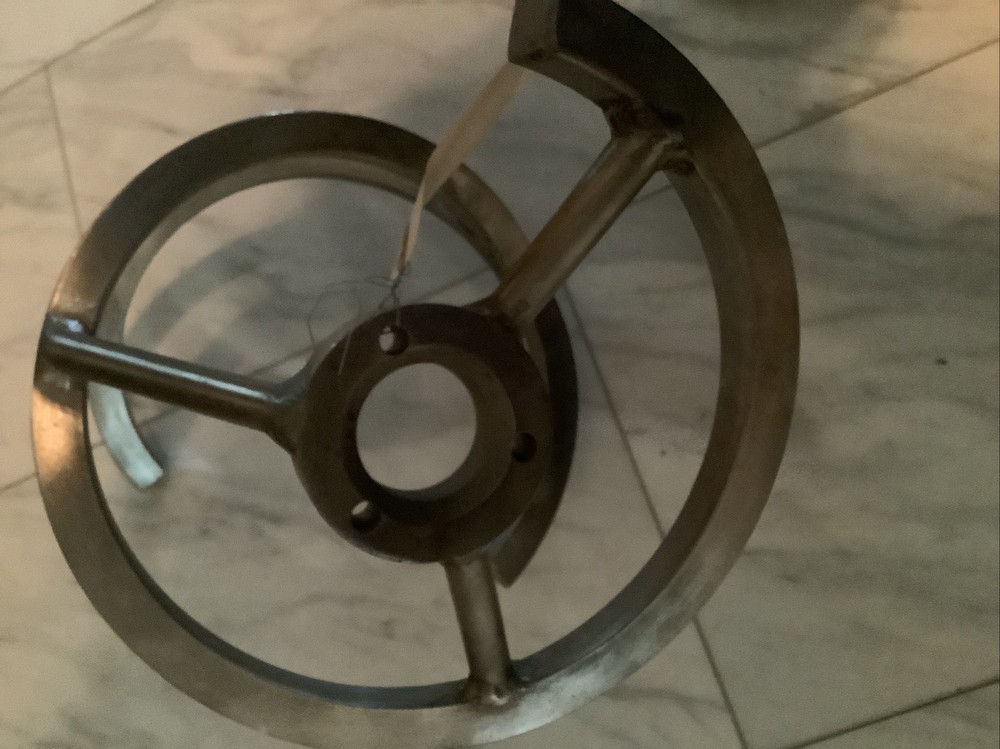 Industrial Acrison Screw Type Mixing Arm Stainless 15”