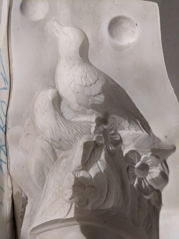 Sparrow Bird Ceramic Slip Mold