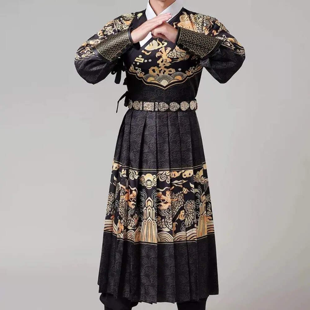 Men’s Ming Dynasty Dragon Hanfu Robe