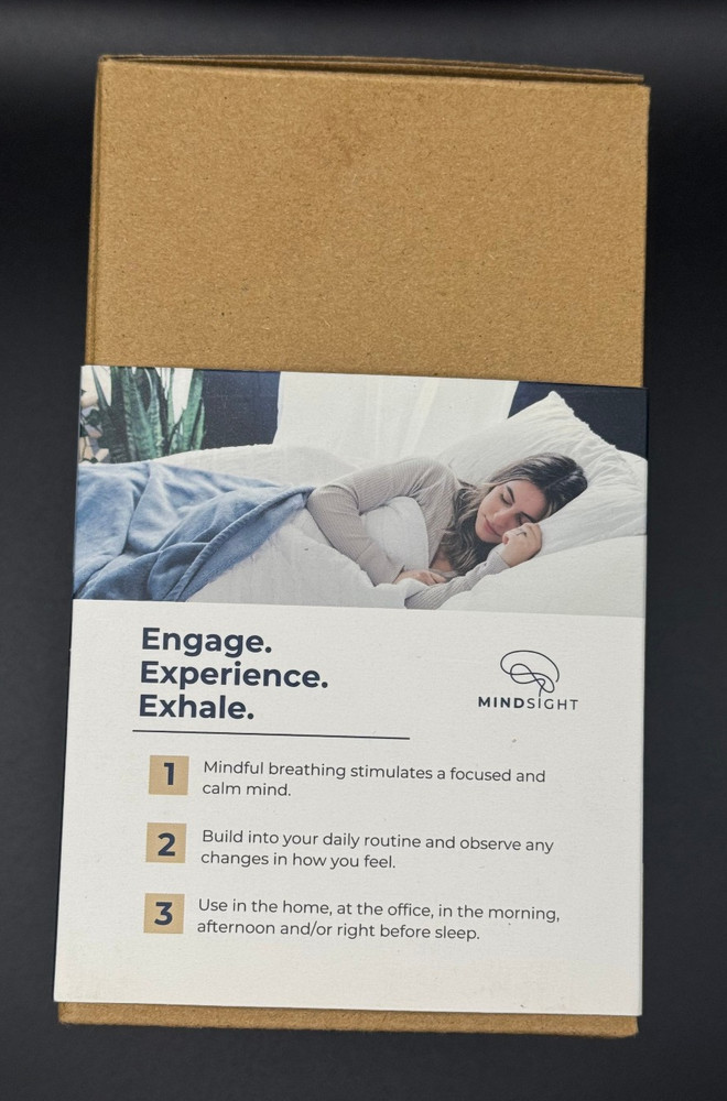 Mindsight Breathing Buddha • Visual Meditation Tool for Mindfulness & Stress