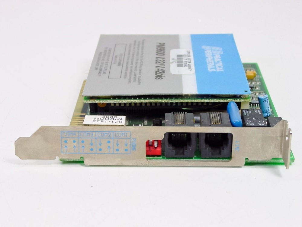 Practical Peripherals PM9600 V/32V/42bis Internal Modem ISA 1991 A1013200