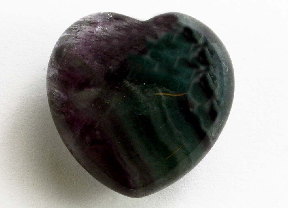 Heart Fluorite 25X25X15