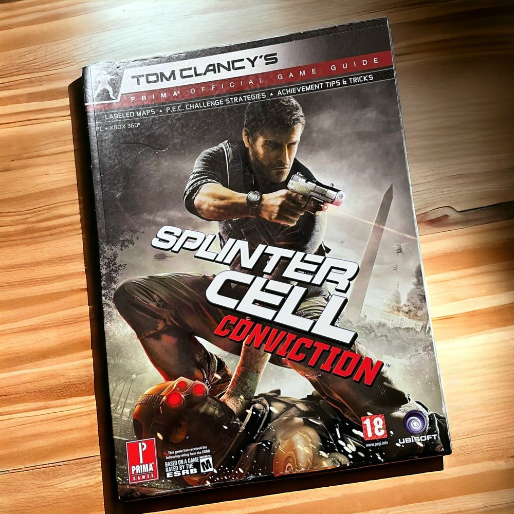 Tom Clancy's Splinter Conviction Official Strategy Guide Paperback Prima