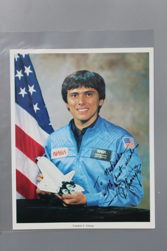 Astronaut Autograph - Space - Shuttle - FRANKLIN F. CHANG - Signed Inscribed