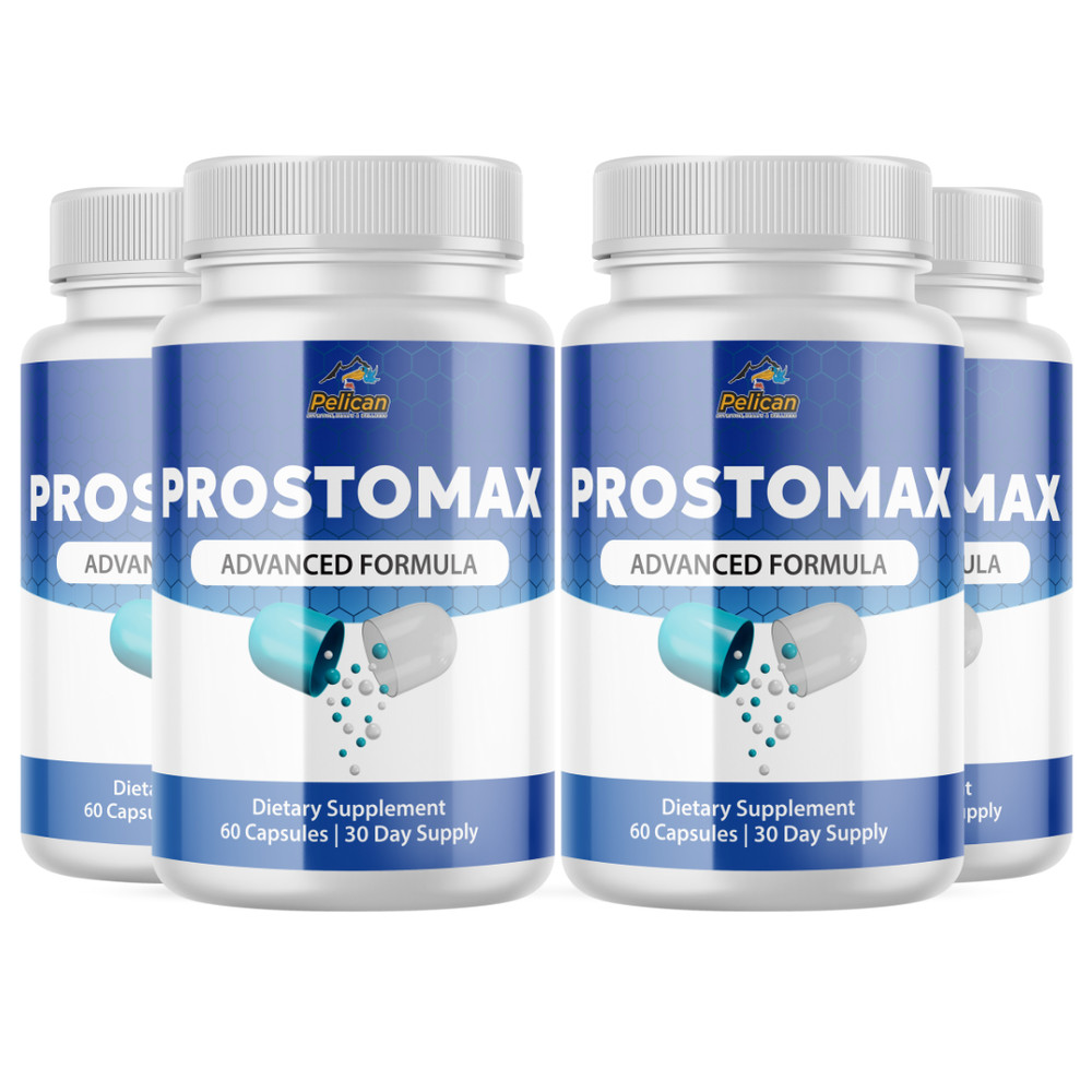 Prostomax- Prostate & Urinary Support- 4 Bottles- 240 Capsules