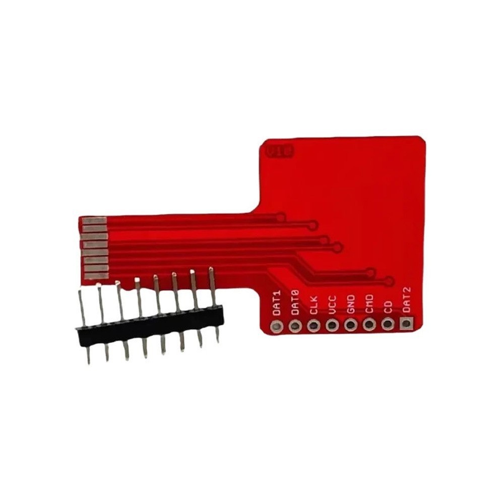 10 pcs Red PCB TF Card Adapter Board For FOR SPI MP3 Storage Interface