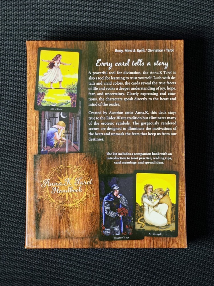 Anna K Tarot Cards Deck & Guidebook Set