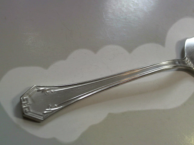Corn Kernel Slitter Scraper Reed Barton Silverplate Pompeian 1930's RARE