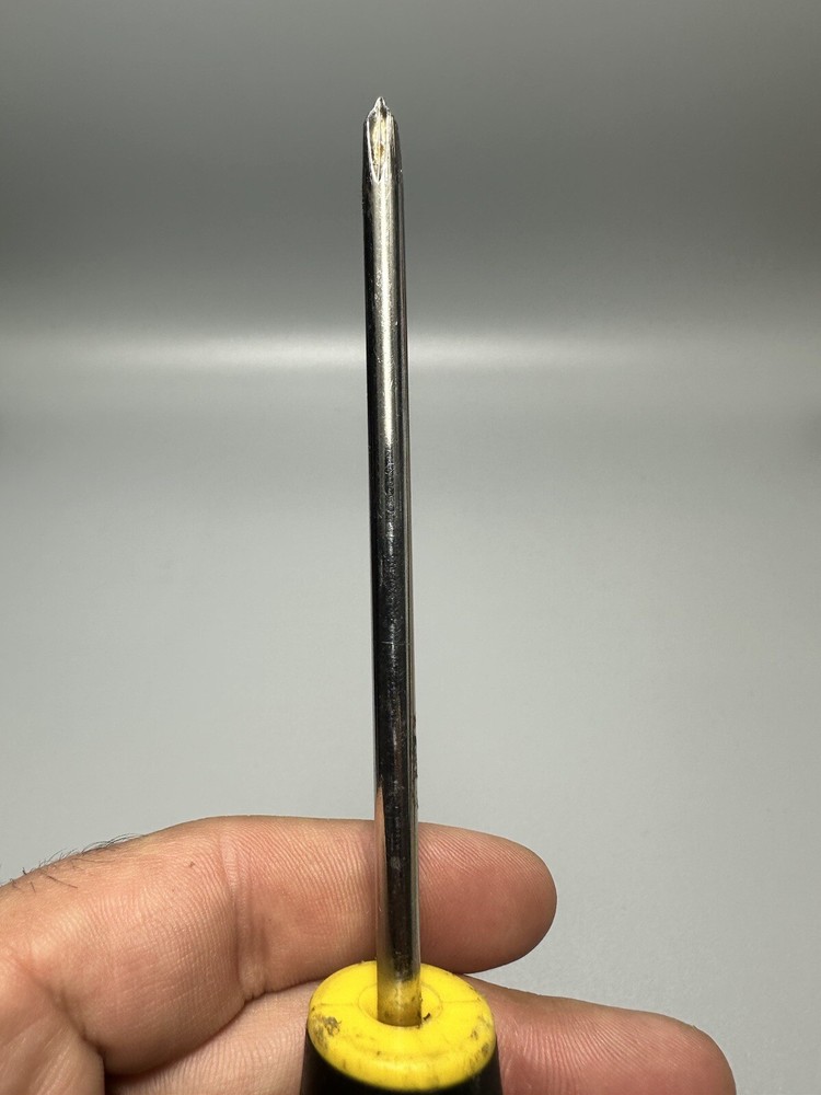 Vintage Stanley #1 Phillips Screwdriver 4" Shaft