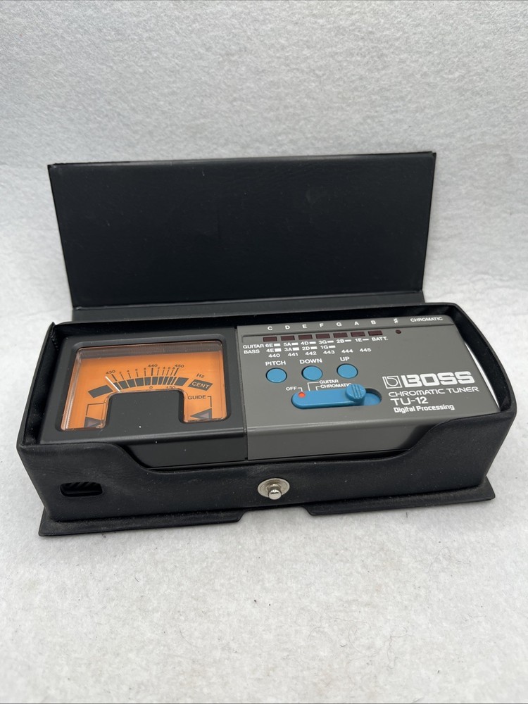 Boss Chromatic Tuner TU-12 Digital Processing Multi Instrument Tuner