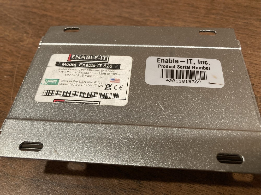 Enable-it 828 Gigabit Ethernet & Poe+ Extender