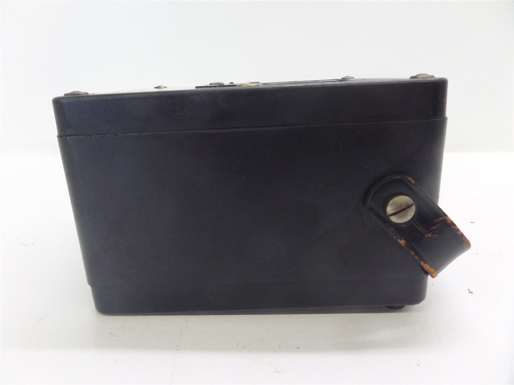 Vintage Weston AC Voltmeter Zero Corrector Meter Model 433 - Three Knobs