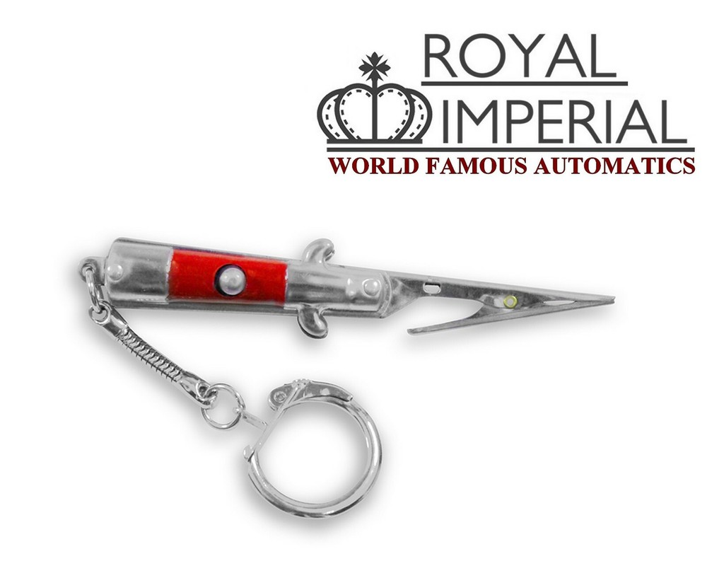 " Roach Clip" SWITCH BLADE VINTAGE STYLE ROACH CLIP