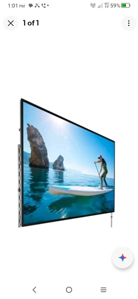Da-lite 10.5' x 14' Rear Projection Screen ONLY, No Frame