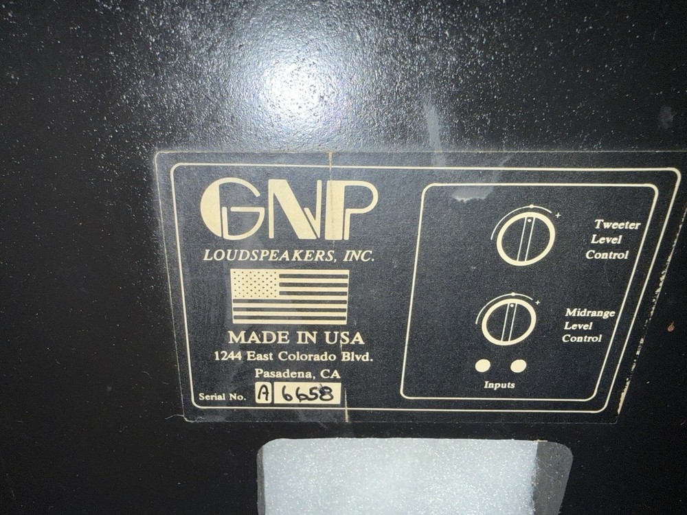 GNP 220 Speaker Empty Cabinet With Covers Only