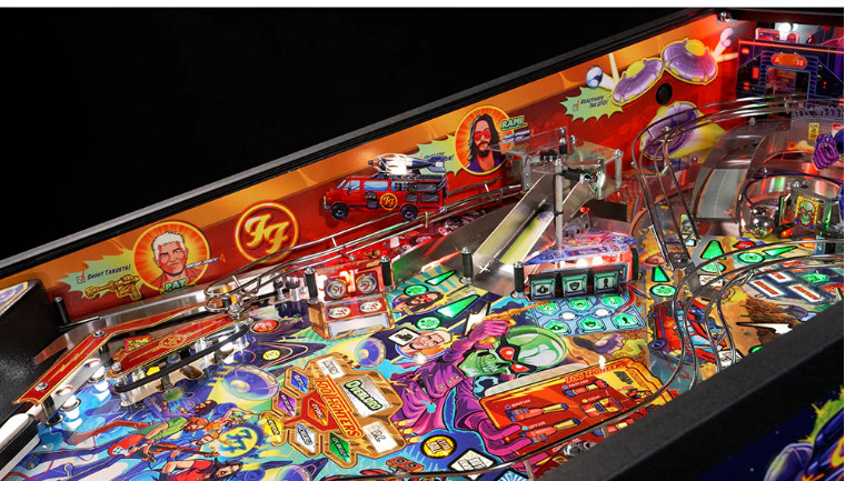 Foo Fighters Pinball by Stern Art Blades