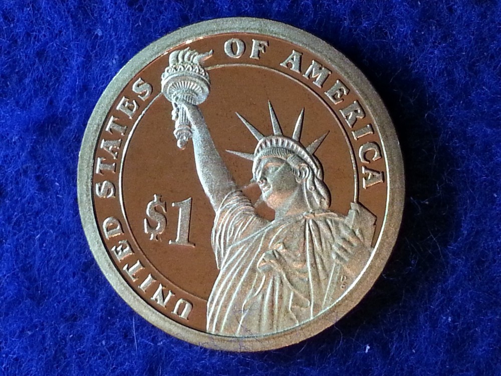 2007 S Thomas Jefferson Presidential Proof Dollar