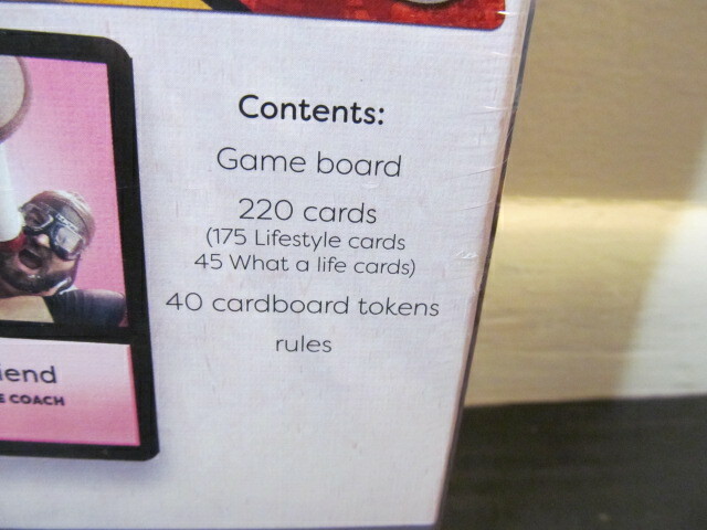 Tactic What A Life Card and Board Game