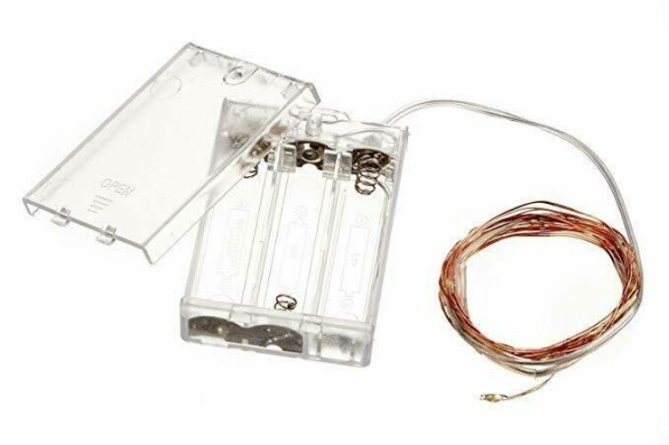Radiance 7 Feet 20 LED Light Strings Battery Powered