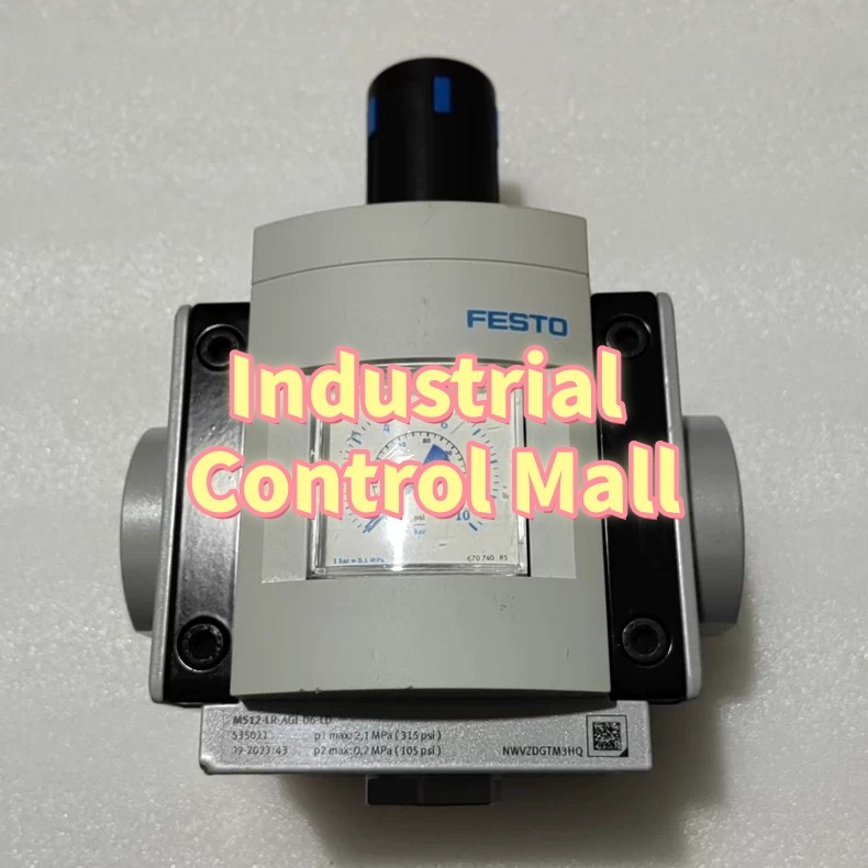 1PC Used Festo MS12-LR-AGH-PO-WP Pressure reducing valve 535021 MS12LRAGHPOWP