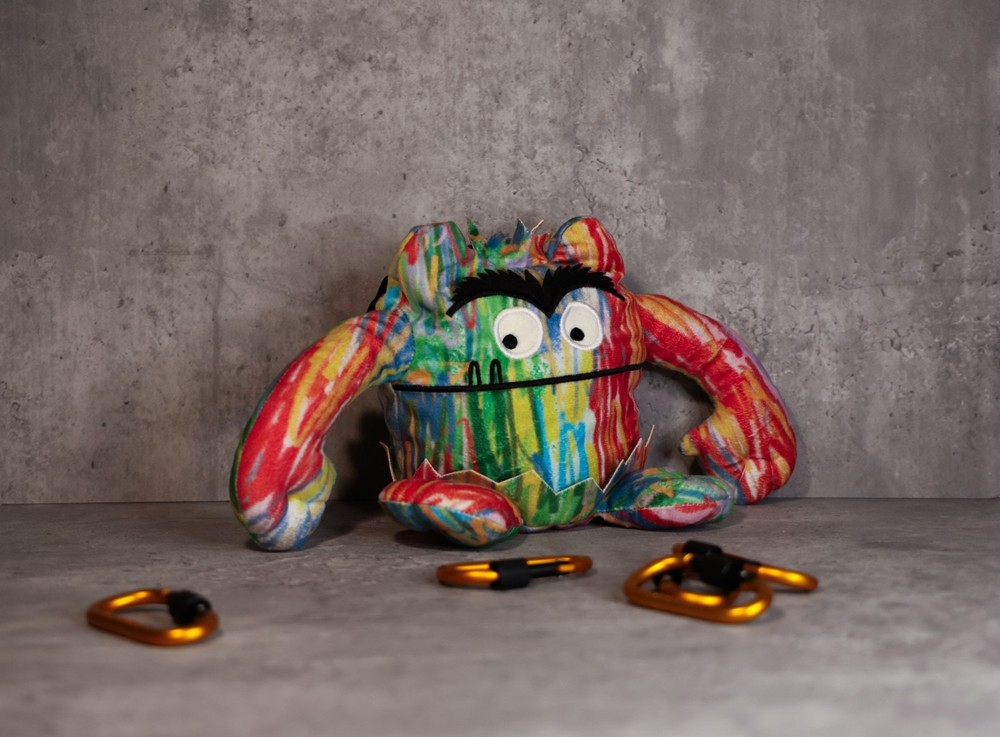 Rainbow Monster Chalk Bag