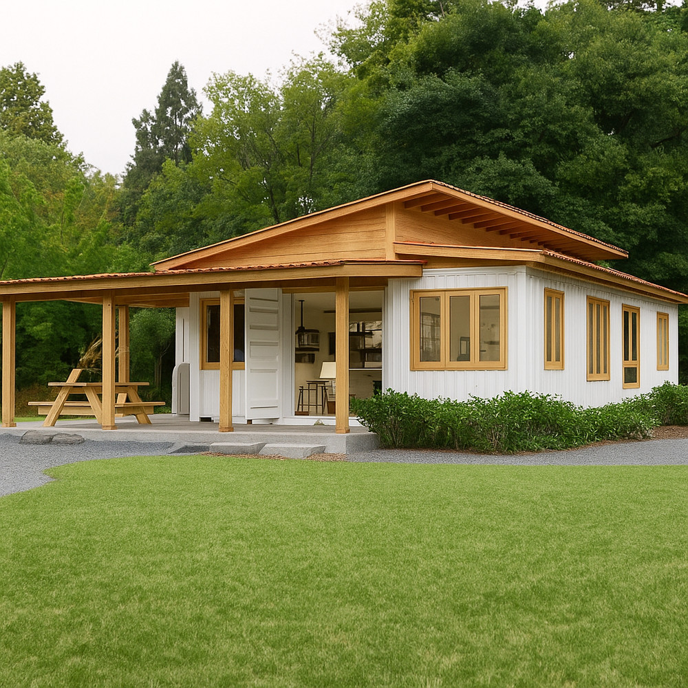 Container house plans - 3 bedrooms - 1 bathroom - Digital PDF File
