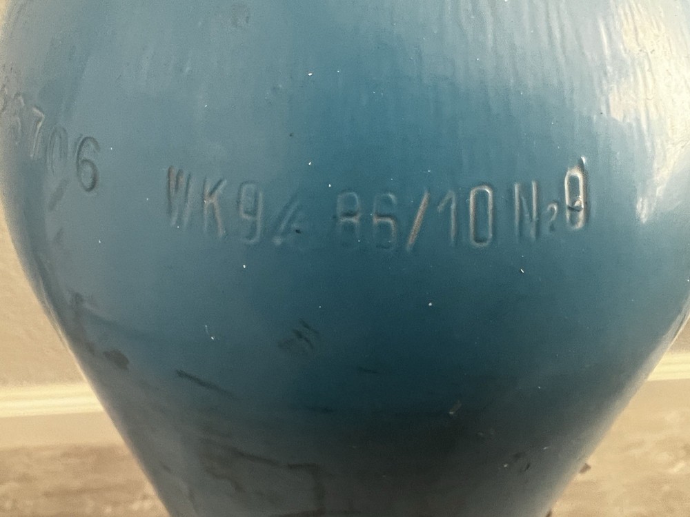 NOS Nitrous Oxide Bottle Tank 10 Lbs