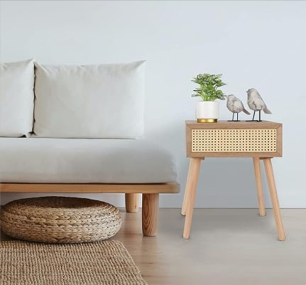 Rattan Nightstand