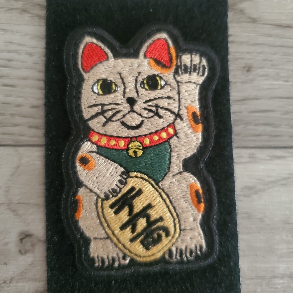 MANEKI NEKO LUCKY CAT Tactical Morale Patch Hook and Loop