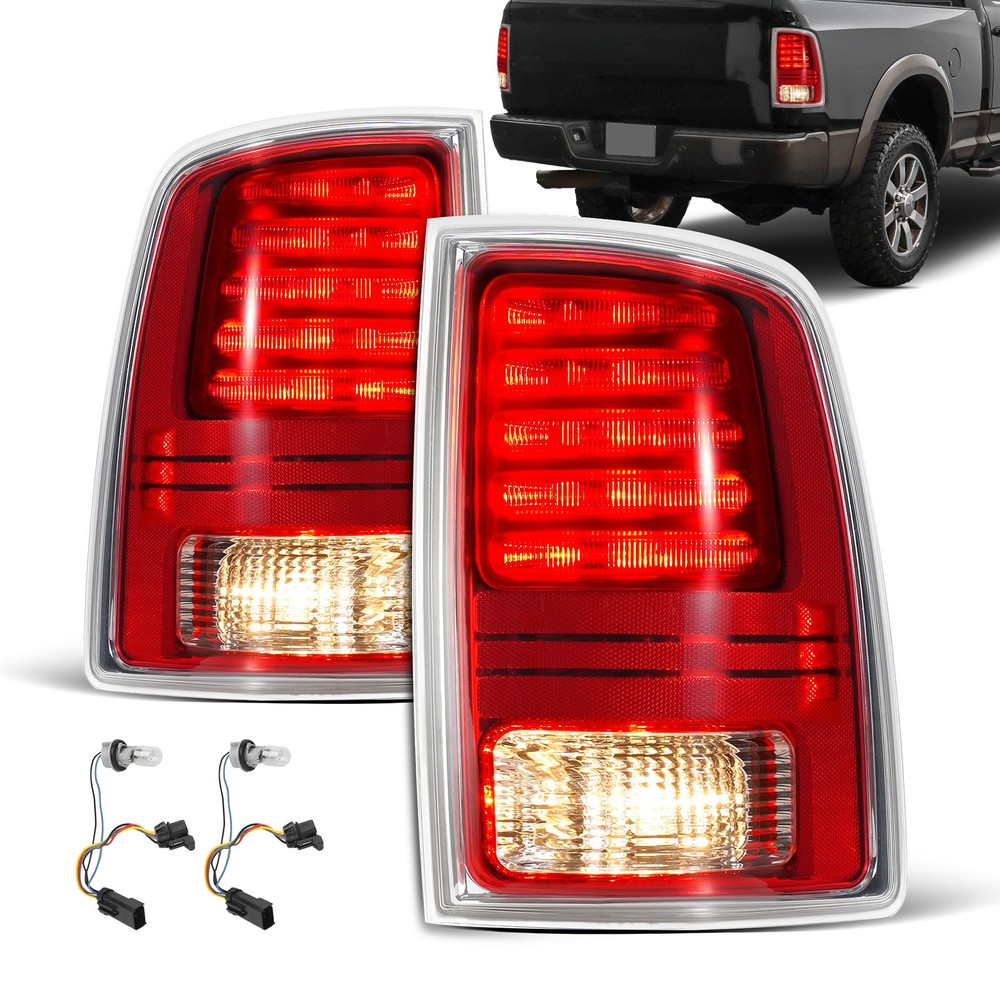 Pair LED Tail Lights Lamp For 2013-2016 Ram 1500 2500 3500 Driver & Passenger