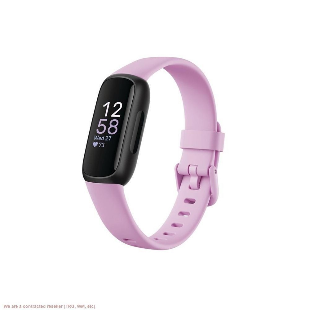 Fitbit Inspire 3 Activity Tracker - Black with Lilac Bliss Band
