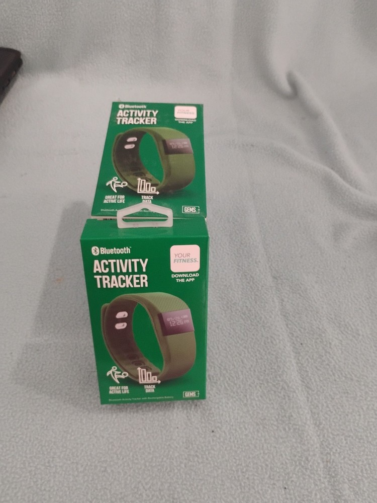 Fitness Tracker GEMS - Bluetooth Activity Tracker (Emerald) Brand New