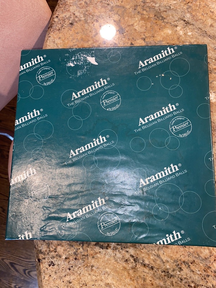 Aramith Pool Balls Set Belgian Vtg Game Billiard