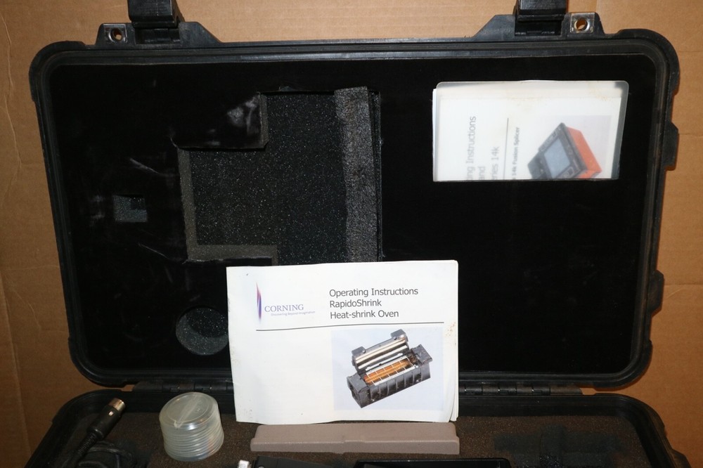 Corning Siecor X77 Fiber Core Alignment Fusion Splicer AS IS