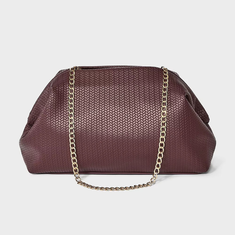 Oversized Clutch - A New Day Red