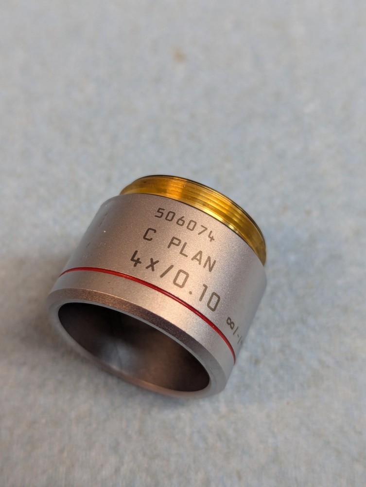 Leica C Plan 4x 4x/0.10 Microscope Objective 506074