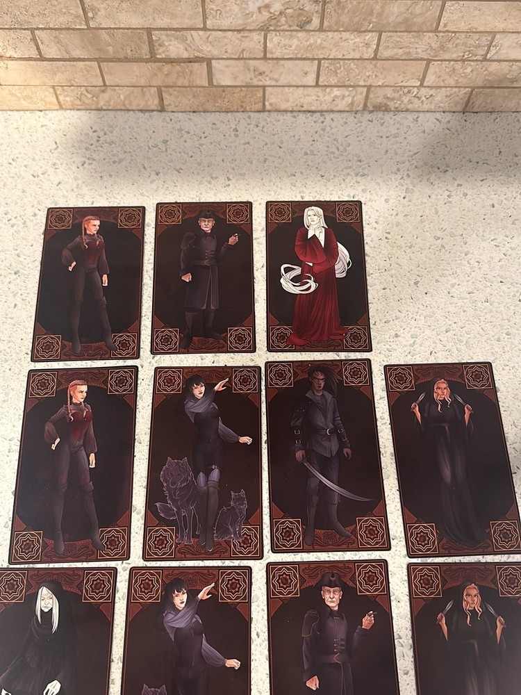 throne of glass cards bundle SF