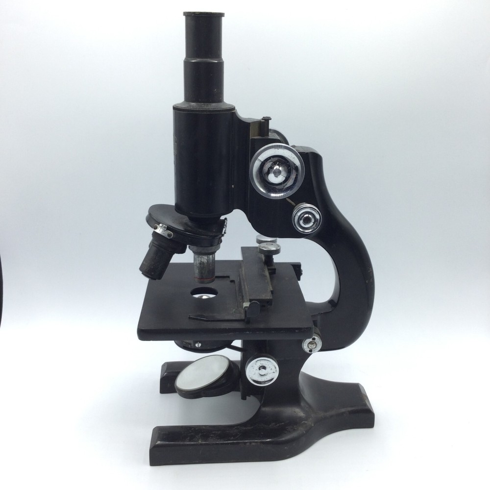 Vintage Spencer Buffalo Cast Iron Microscope 218515