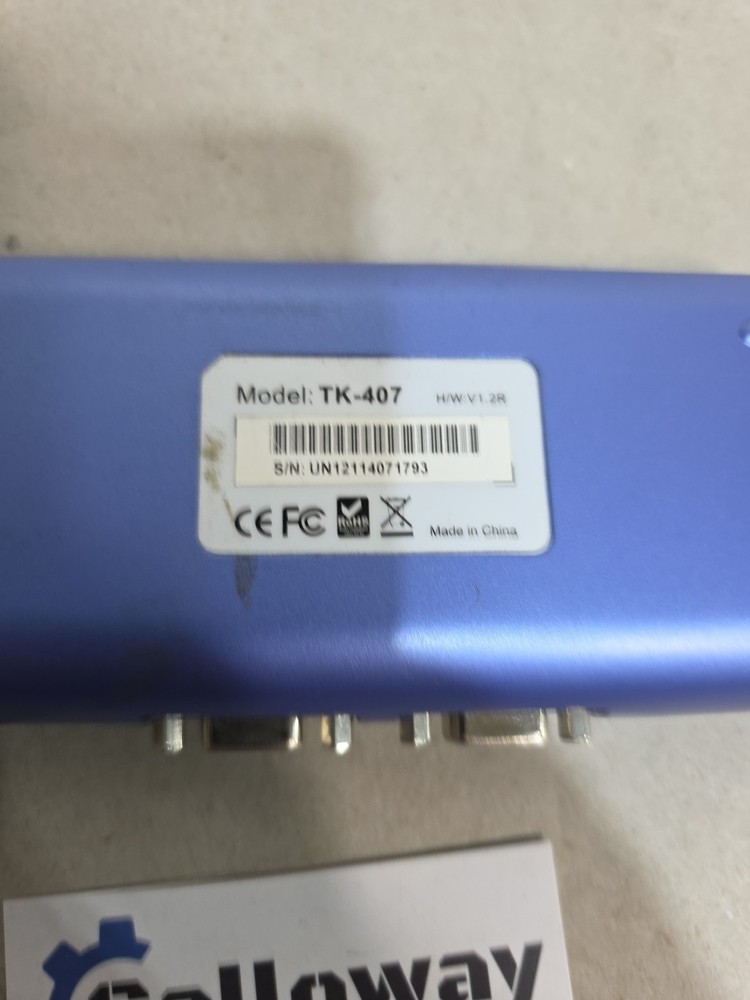 TRENDnet TK-407 4-Port USB KVM Switch UNIT ONLY